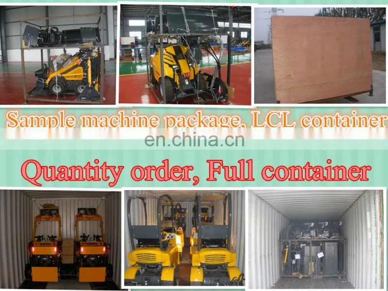 Hysoon HY200 mini wheel loader