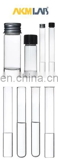 AKMLAB Laboratory Glass Test Tube With Lid