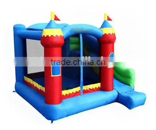 Inflatable jumping castle bounce castle happy hop bouncy castle for kids