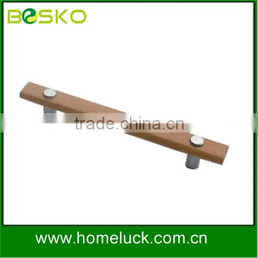 High quality nature wooden drawer pull handle factory