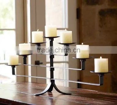 5 candlestick Candelabra with Fruit basket