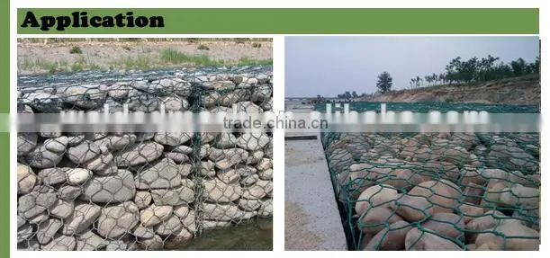 hot dipped galvanized gabion mattress