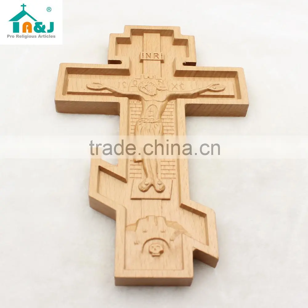 A&J Wooden crucifix crosses