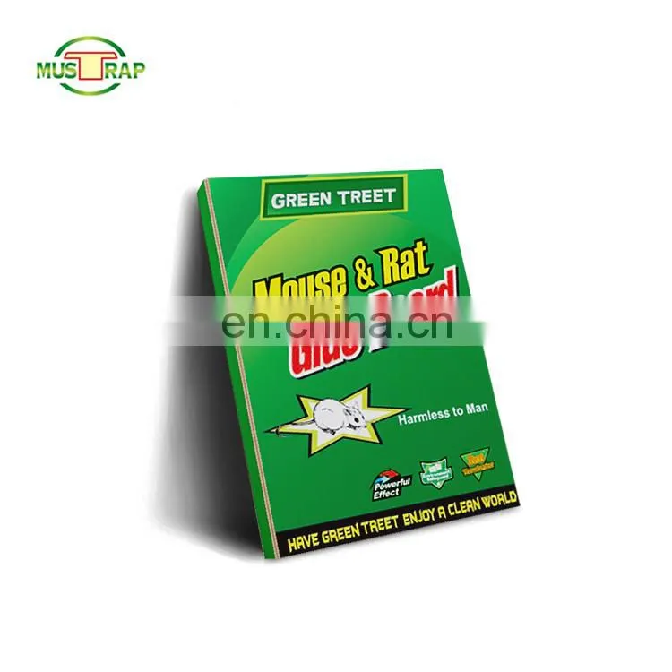 Mustrap Retail 13*19cm Mouse Glue Trap Rat Board to Catch Mice