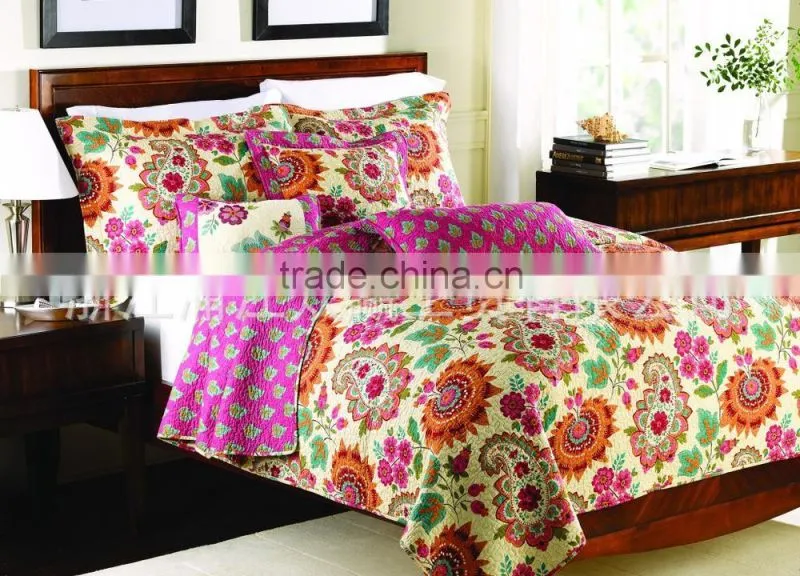 China supplier super king size bedspread animal print / best comforter