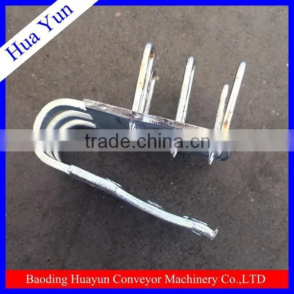 Six-nail Type Conveyor Rubber Belt Buckle For Connecting Conveyor Belt