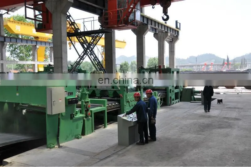 High Quality High Speed Steel coil opening leveling and Cutting to Length Machine