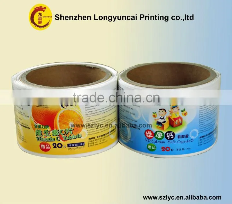Competitive price self adhesive health food labels