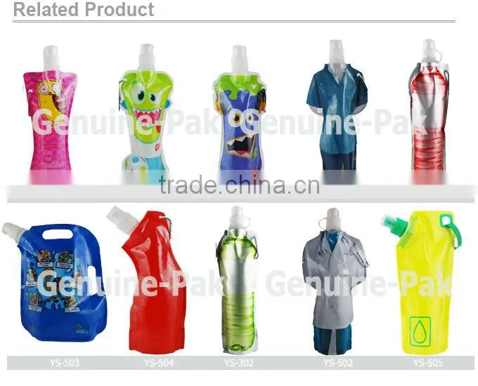 2015 hot sell traveling foldable Water Bottle