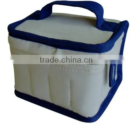 16 bottle essential oil carrying case,OEM Essential oil bag,popular canvas soft essential oil travel case