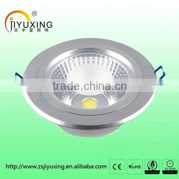 zhongshan factory with ce & rohs led cob aluminum ceiling lamp housing