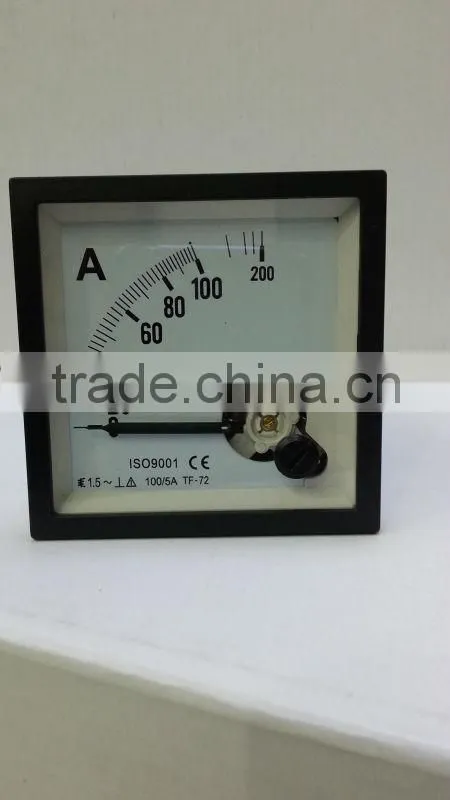 Anolog Panel meter GS-96 analog ac ammeter