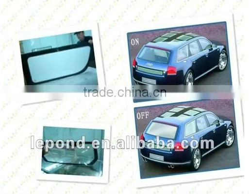 high quality electrochromic-film/pdlc glass