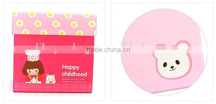 colorful children gift paper box