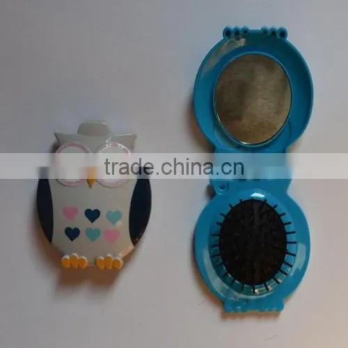 Promotional Gifts Good Quality Custom Cheap Heart Shaped Pocket Mirror