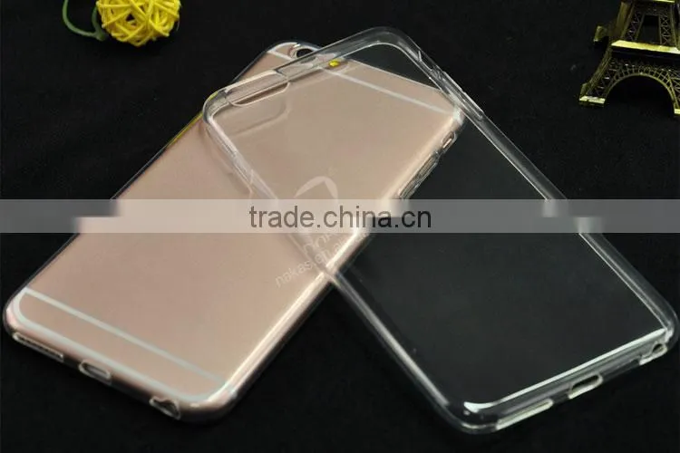 Transparent quality mobile phone protect shell for iphone6