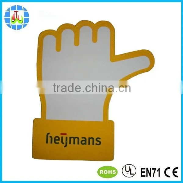 customized logo big hand for cheering with factory price