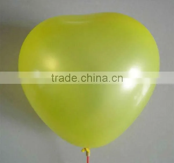 Colorful heart latex balloon for sales promotion