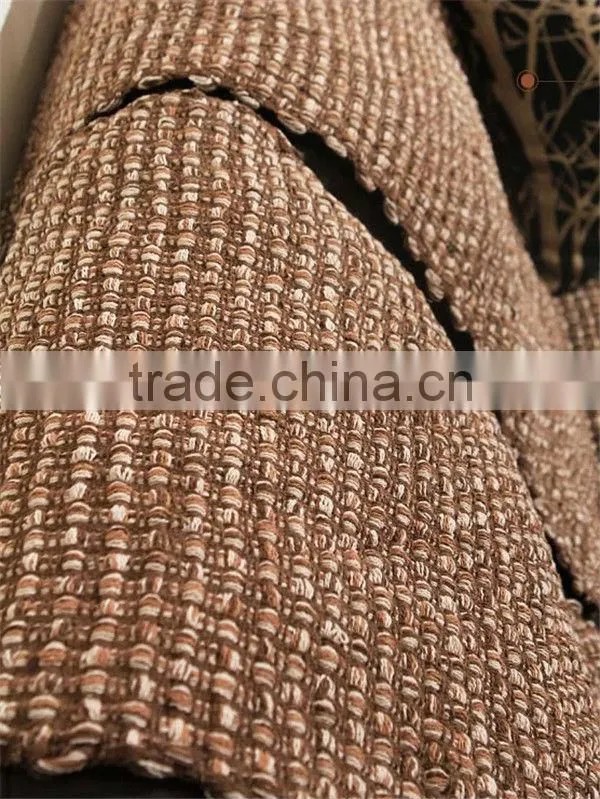 2014 New Design Weave Knit leather sofa seat cushion covers