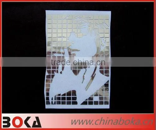 Fashion hot fix heat transfer motif for boy t-shirts