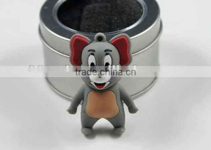 Cartoon cute anime Mickey mouse USB flash drive for gift and promotion
