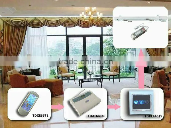 TYT zigbee smart home automation ,electric curtain motor,electric curtain,electric curtan rail