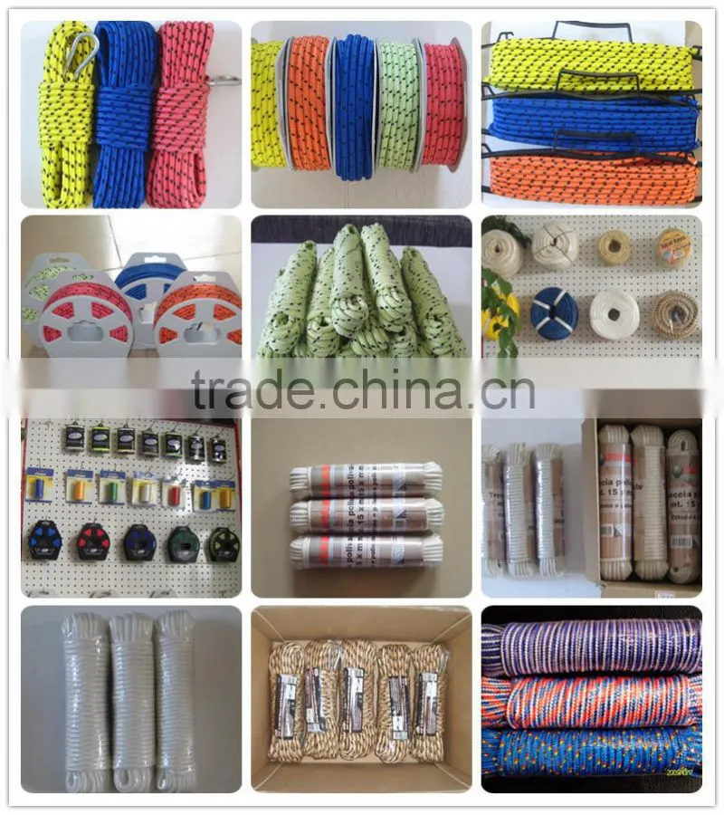 6mm pp braided rope wholesale