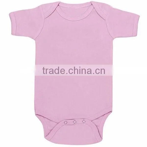 PF-MS-055 cotton 100% plain red baby rompers