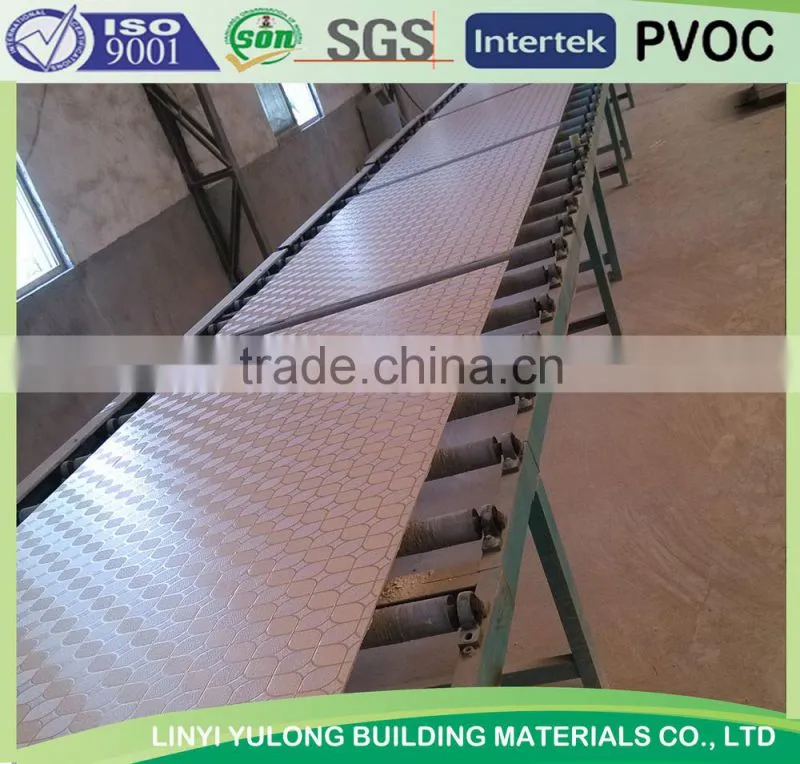 Vinyl Coated Gypsum Ceiling Tiles