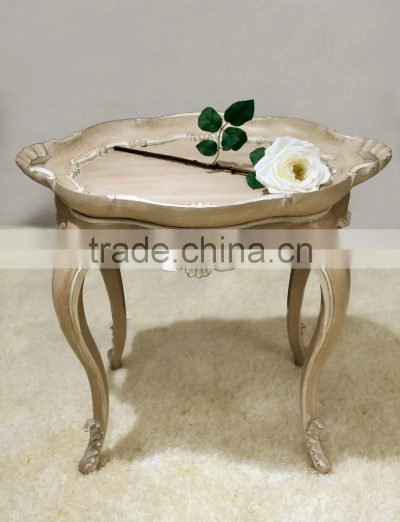 Foshan elegant living room furniture set European royal design wood living room sofa set