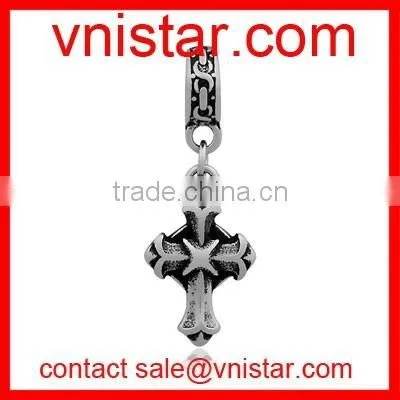 Vnistar stainless steel made Medusa charm pendant for european jewelry making T309P