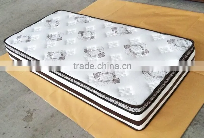 mildew prevent Elite firm pillow top pocket spring mattress for importer