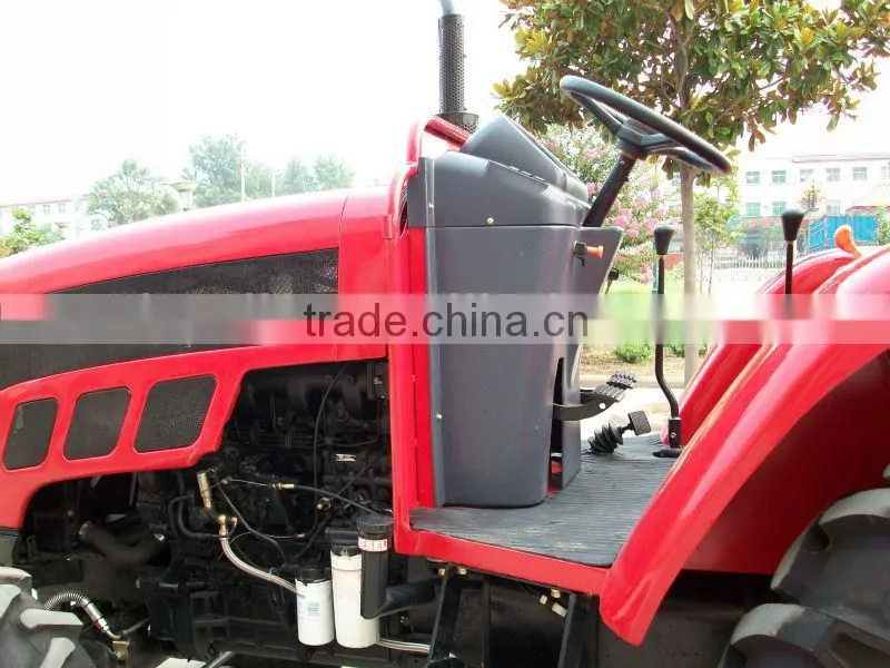 strong brake momentum QLN 55hp 4wd farm wheeled traktor(farm implements are available)