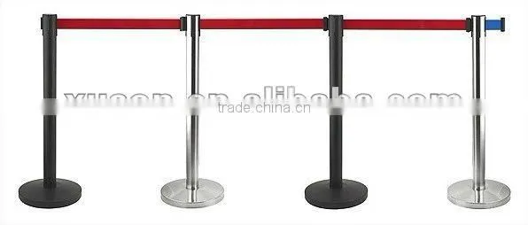 Queue barrier stand