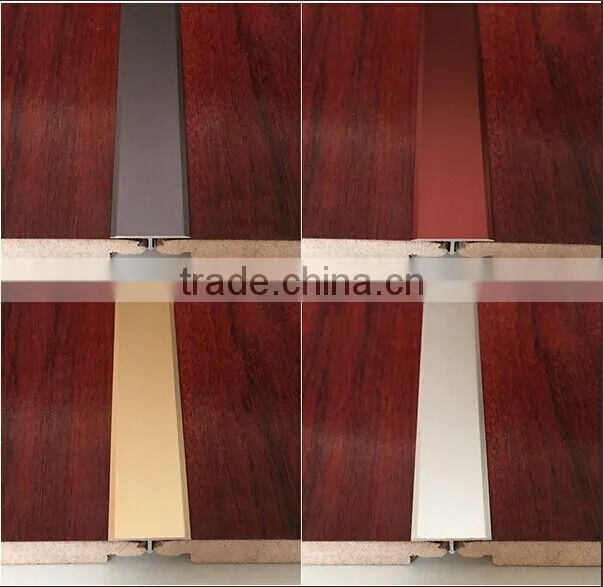 Good Quality T shape aluminium laminate flooring transition profile