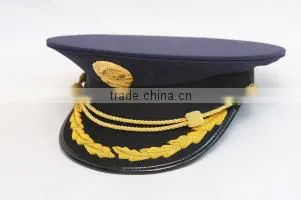 Military peak cap