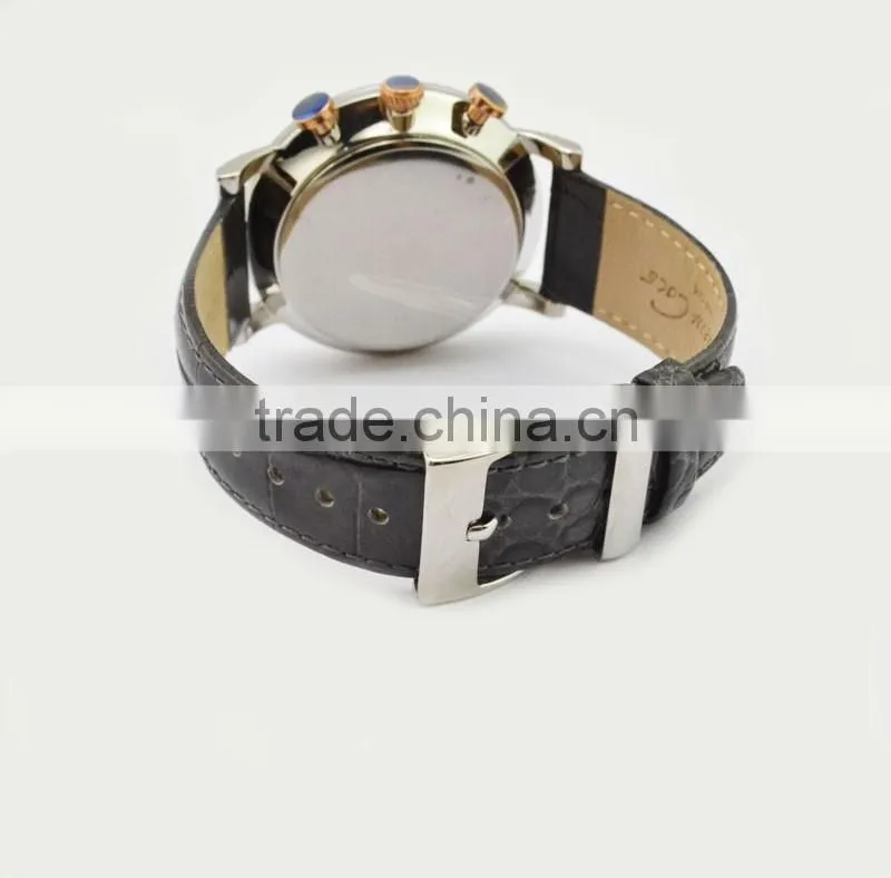 Vogue multifunction chronograph watch stainless steel watch man