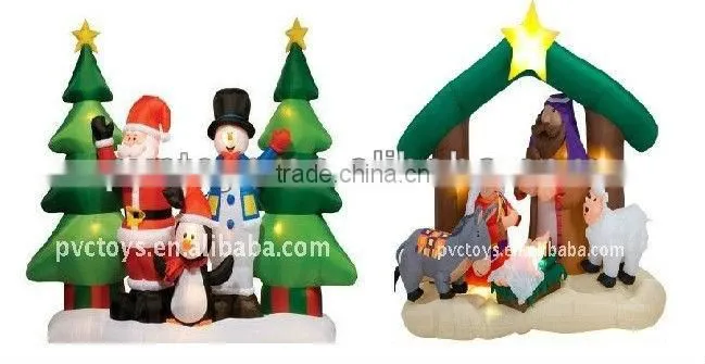 christmas inflatable snowman