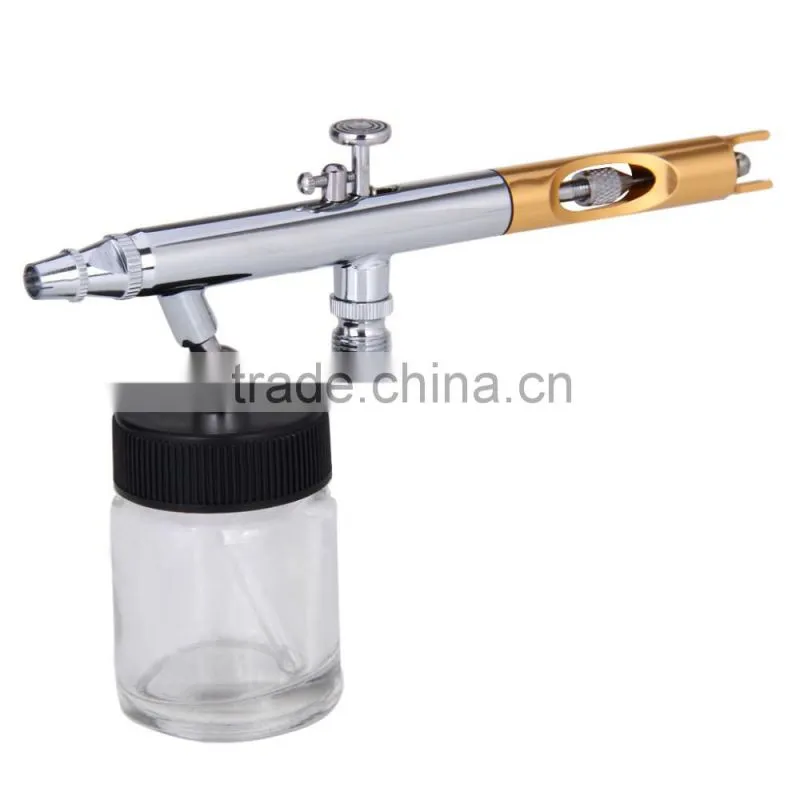PRO 6X AIRBRUSH SET 22cc Dual Action 0.35mm Aerografo for Cakes Nail Art Body Paint AS-29