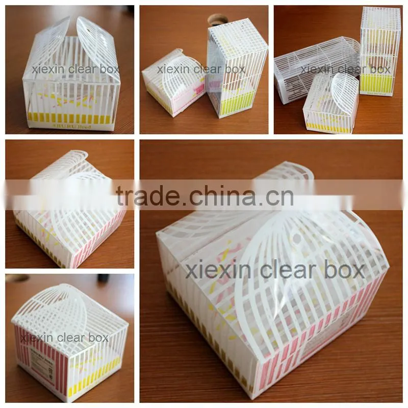 uv print clear pvc foldable plastic box