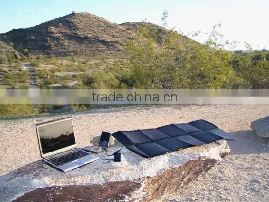 Flexible PORTABLE WATERPROOF SOLAR CHARGER For Outdoor Adventure
