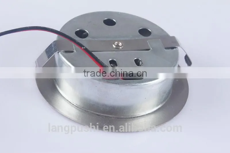 2014 top quality products aluminum 3*2w round led cabinet light, SMD2835 under cabinet lights