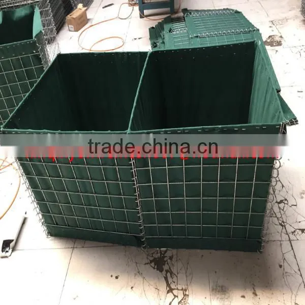 Manufacture cheap price military sand wall hesco barriers for sale