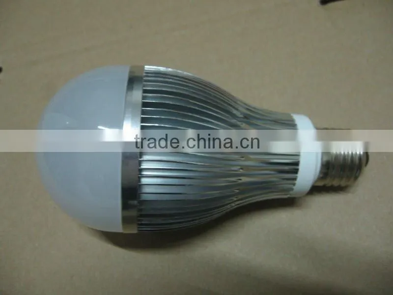 9W LED Bulb,Aluminium housing light, Good cooling