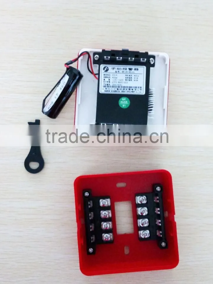Conventional Break Glass Manual Fire Alarm Manual Call Point ,fire alarm conventiional call point