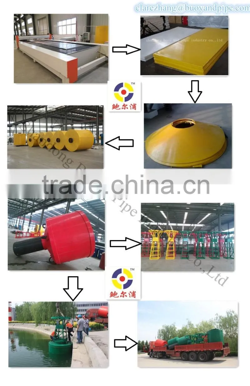 UHMWPE Solar Power Navigation Buoy