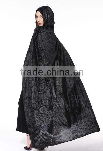 Halloween hot sale Black Mysterious women fancy dress suit party costume