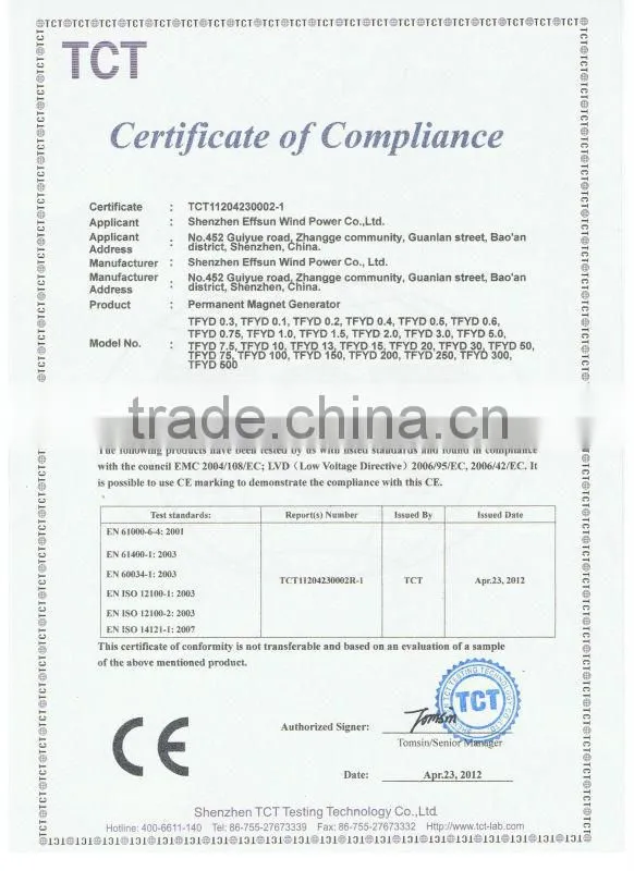 CE, RoHS approved 40W LED Solar Street Light, Lighting 10h a Day