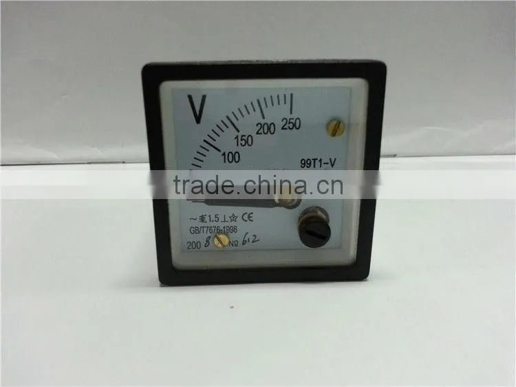 small voltmeter 99T1-V panel meter alibaba supplier