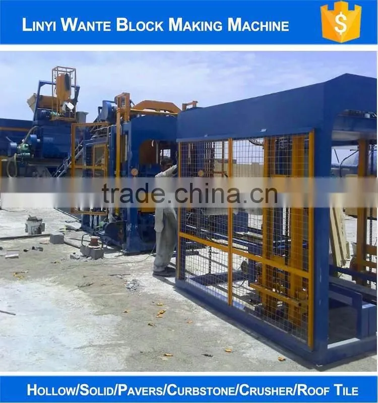 QT10-15 Lower price automatic concrete block machine